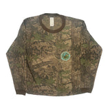 Mossy Oak Break-Up Unbranded Camo Long Sleeve T-Shirt - 2XL Camo Cotton