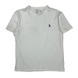 Polo By Ralph Lauren T-Shirt - Medium White Cotton