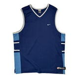 Nike Jersey - 2XL Blue Polyester
