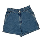 Lee Denim Shorts - 31W UK 12 Blue Denim