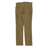 Carhartt Trousers - 30W 32L Khaki Cotton