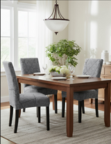 Anyseat Grey Stone Break Design Chair Cover – Elastic Slipcover with Anti‑Dirt Protection for Dining Room, Kitchen, Wedding, Hotel, Banquet & Restaurant
