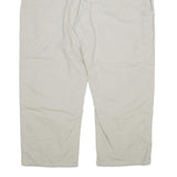 CARHARTT Mens Cotton Blend Beige Relaxed Straight Trousers W40 L28 Workwear