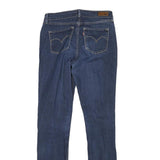 LEVI'S Womens Slim Blue Denim Raw Slim Skinny Jeans W28 L31 Classic Fit Zip