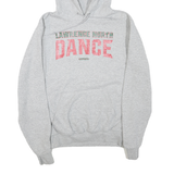CHAMPION Mens Grey Lawrence North Dance Pullover Hoodie S Cotton Blend Casual