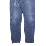 CARHARTT Mens Jeans Blue Slim Skinny Denim Medium W32 L32 Zip Casual Wear