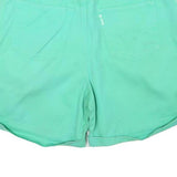 GLORIA VANDERBILT Womens Shorts Green Casual M W28 Comfort Fit Cotton Blend