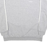 ADIDAS Womens Grey Sweatshirt Crew Neck M Cotton Blend Casual Retro