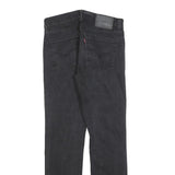 LEVI'S 511 Slim Mens Black Slim Skinny Denim Medium W30 L32 Jeans Zip