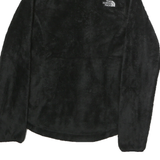 THE NORTH FACE Womens Black Jacket M Polyester Fleece Zip Up Outdoor Warm Layer