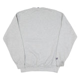 JANSPORT Mens Grey University Of The Pacific Crew Neck L Sweatshirt Cotton Blend