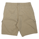WRANGLER Mens Shorts Beige Cargo Relaxed Fit M W32 Cotton Blend