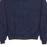 Target Sportswear Inc. Mens Navy Blue Wool Blend Zip Jacket L Casual Classic