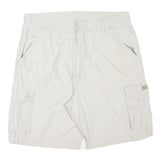 WRANGLER Mens Shorts White Casual Cargo XL W35 Cotton Blend Comfortable