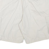WRANGLER Mens Shorts White Casual Cargo XL W35 Cotton Blend Comfortable