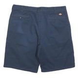 DICKIES Mens Shorts Navy Blue Casual L W36 Workwear Relaxed Fit