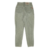 BLUE WAY Womens Jeans Grey Slim Skinny Denim Medium W24 L30 Classic Fit Zip