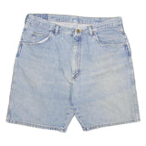 WRANGLER Mens Denim Blue Casual Shorts XL W34 Cotton Blend Classic Fit