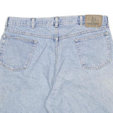 WRANGLER Mens Denim Blue Casual Shorts XL W34 Cotton Blend Classic Fit