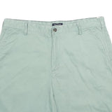 NAUTICA Mens Shorts Light Green Casual Cotton L W36 Summer Wear Comfortable