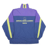 LOTTO Mens Blue & Purple Adriatic Tennis Academy Running Pro Line Jacket M