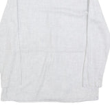 PAULA JANZ Womens Grey Wool Blend Button Top Long Sleeve V-Neck XS Stylish