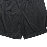 CHAMPION Mens Shorts Black Casual L W32 Polyester Gym Wear