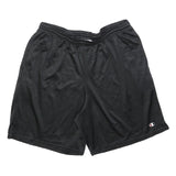 CHAMPION Mens Shorts Black Casual L W32 Polyester Gym Wear