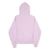 CHAMPION REVERSE WEAVE Mens Lilac Pullover Hoodie S Cotton Blend Casual