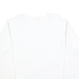 HARD ROCK CAFE Mens White Niagara Falls Crew Neck L Cotton Blend Sweatshirt