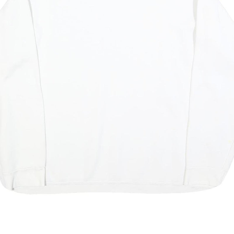 HARD ROCK CAFE Mens White Niagara Falls Crew Neck L Cotton Blend Sweatshirt