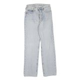 LEVI'S 501 Womens Jeans Blue Regular Straight Denim Light W26 L30 Classic Fit