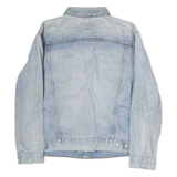 LEVI'S Mens Blue Denim Button Jacket M Cotton Classic Casual Retro Fit
