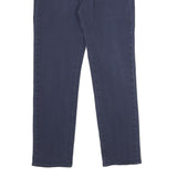 LEVI'S Mens Cotton Blend Navy Slim Straight Trousers W30 L30 Cotton Blend