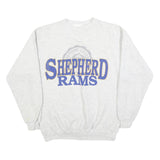 TULTEX Mens Grey Shepherd Rams Crew Neck M Cotton Blend Sweatshirt