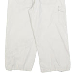 JEANSTAR Womens Shorts White Casual Cargo Cotton Blend M W32