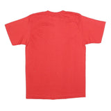 SWINGSTER Womens Red Armstrong Tires Graphic T-Shirt L Short Sleeve Crew Neck