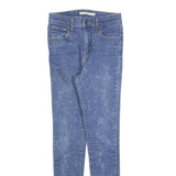 LEVI'S 720 Womens Jeans Blue Slim Skinny Denim Medium W25 L27 Stretch Zip Fly