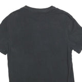 LEVI'S Mens Black Graphic T-Shirt M Short Sleeve Crew Neck Cotton Blend