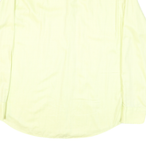 BOSS Mens Yellow Cotton Blend Shirt L Long Sleeve Classic Collar Elegant