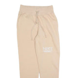 NIKE Womens Joggers Beige S W26 L30 Slim Tapered Cotton Blend Casual Comfort