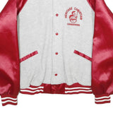 WINDLESS Mens Red & White Heritage Christian Conquerors Button Jacket L