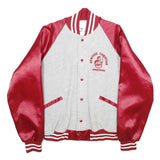 WINDLESS Mens Red & White Heritage Christian Conquerors Button Jacket L