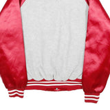 WINDLESS Mens Red & White Heritage Christian Conquerors Button Jacket L