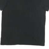 GUESS Mens Black LA Graphic T-Shirt M Short Sleeve Crew Neck Cotton Blend