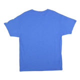 STARTER Mens Blue Super Bowl Graphic T-Shirt L Short Sleeve Crew Neck NFL