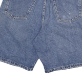 WRANGLER Mens Denim Blue Classic Fit Cotton Shorts XL W32 Casual Summer