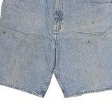 WRANGLER Mens Denim Blue Cotton Shorts XL W38 Casual Workwear Relaxed Fit