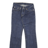 LEVI'S 599 Womens Blue Regular Jeans Denim Raw W26 L31 Classic Fit