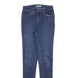 LEVI'S 721 Womens Jeans Blue Slim Skinny Denim Medium W27 L32 Stretch Cotton